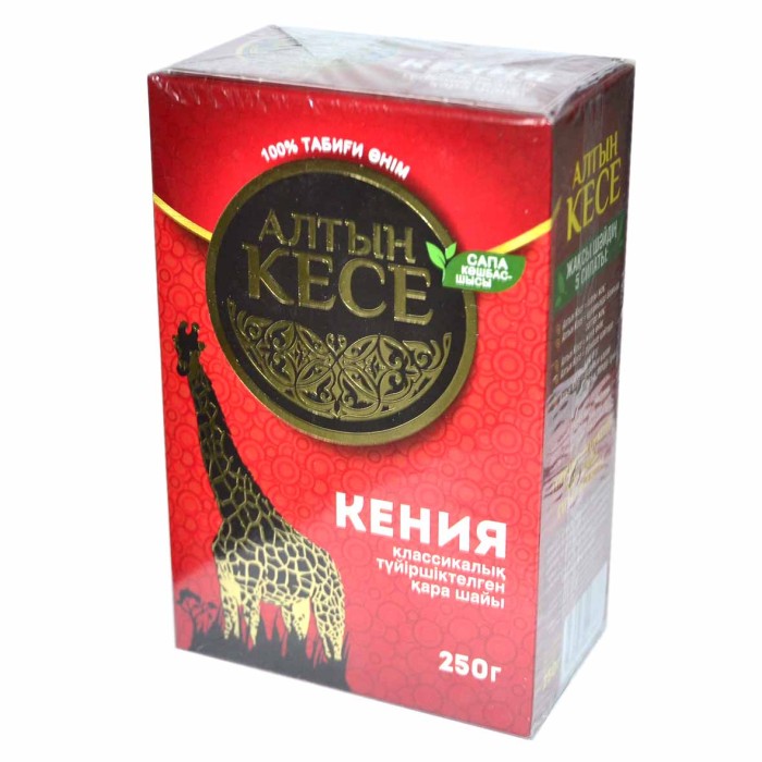Чай Алтын кесе Кения черный гранул 250гр к/у