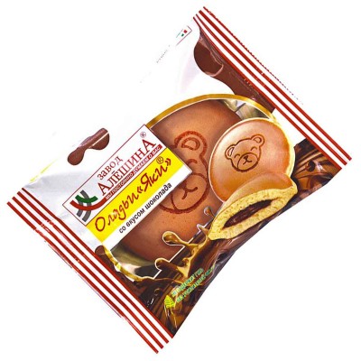 Оладьи Яки Со вкусом шоколада 40гр м/у