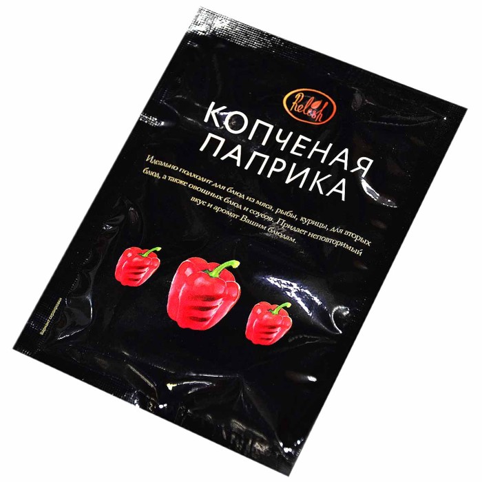 Паприка красная Relish молотая копченая 20гр м/у