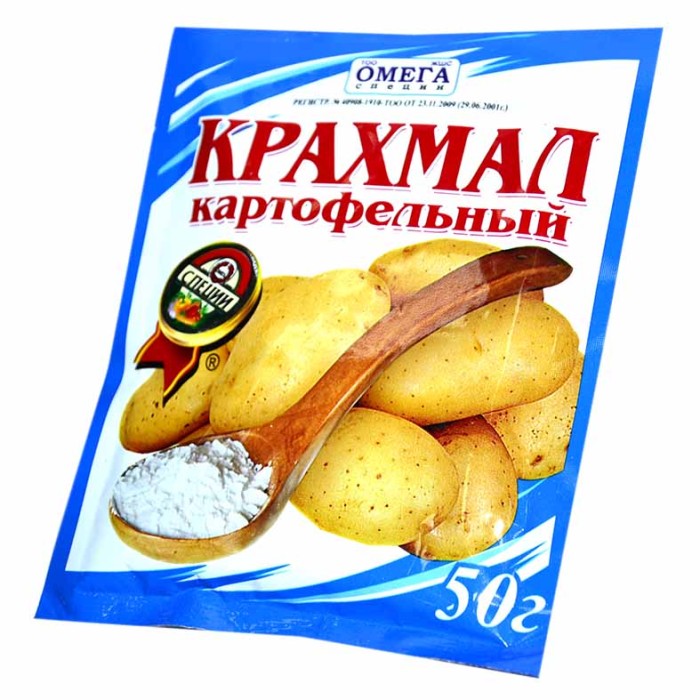 Крахмал Омега картофельный 50гр м/у