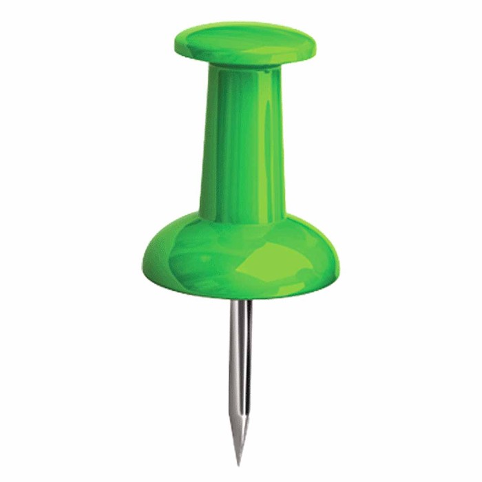 Кнопка-гвоздик deVente силовая цветная 9мм 50шт арт4132401