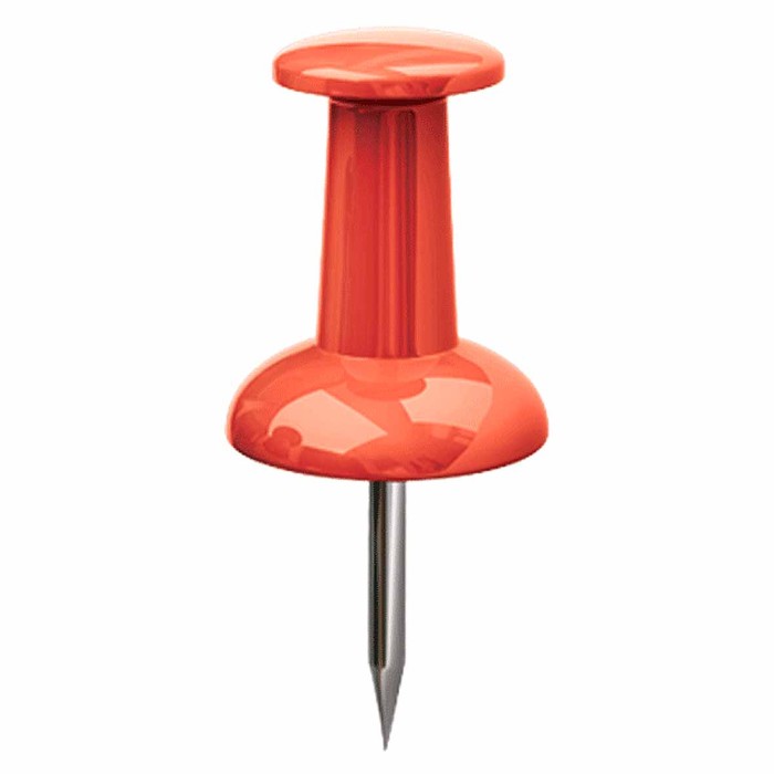 Кнопка-гвоздик deVente силовая цветная 9мм 50шт арт4132401