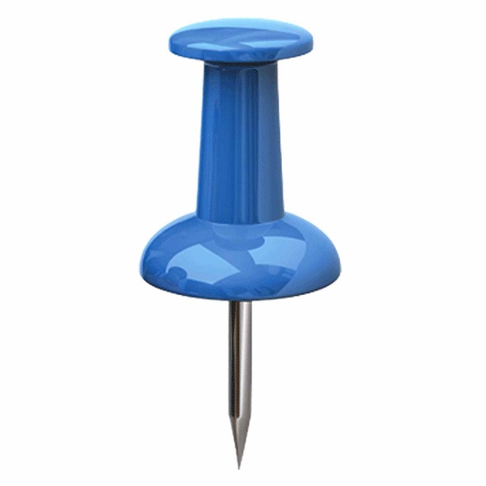 Кнопка-гвоздик deVente силовая цветная 9мм 50шт арт4132401