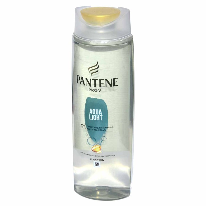 Шампунь для волос Pantene Aqua Light 250мл пэт