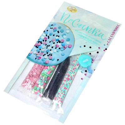 Посыпка Парфэ бирюзовый микс 20гр м/у