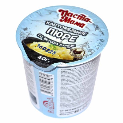 Пюре картофельное Паста Мама со вкусом курицы 40гр
