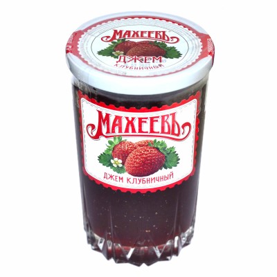 Джем Махеевъ Клубничный 400гр стакан