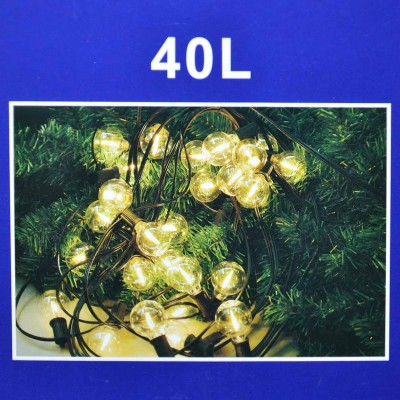 Украшение новогоднее Гирлянда Edgeous Лампочки 10м 40L артNO.F99 №13
