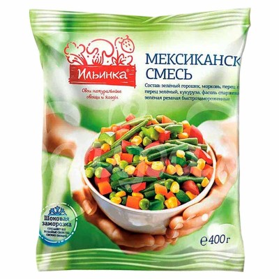 Смесь овощная Ильинка Мексиканская 400гр м/у