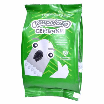 Семена подсолнечника Семечки Покровские жареные 180гр м/у
