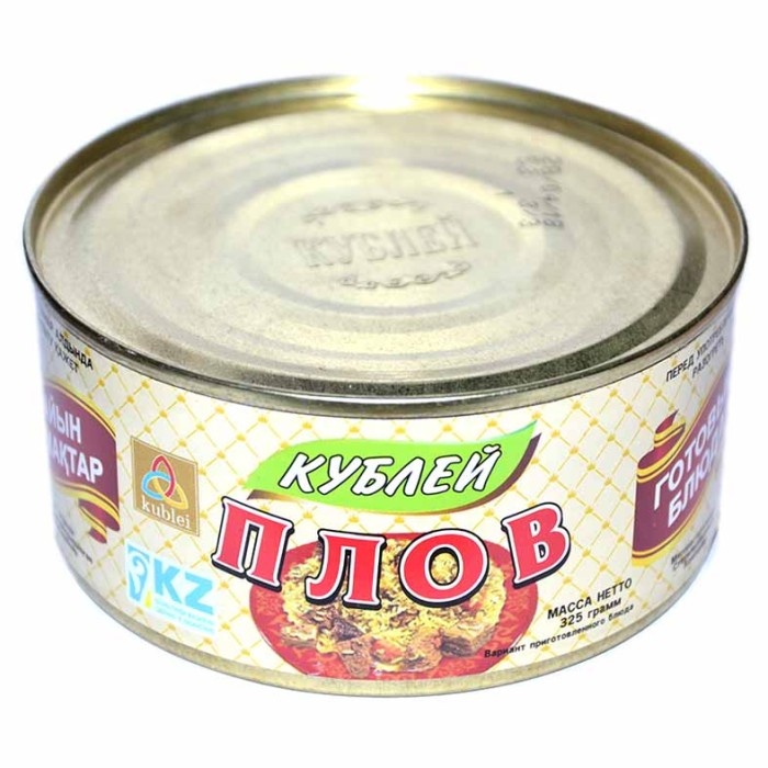 Плов Кублей 325гр ж/б