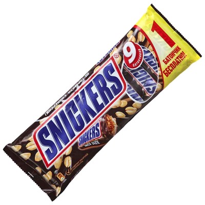 Батончик Snickers мультипак 9*40гр м/у