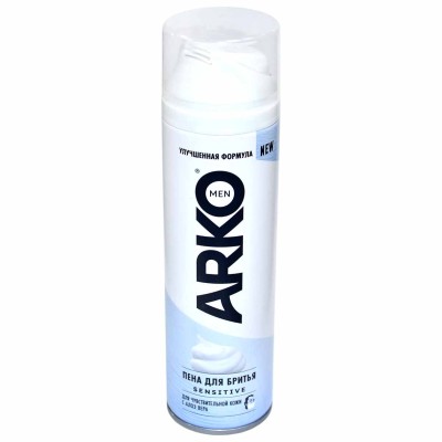 Пена для бритья Arko Men для чувствительной кожи 200мл ж/б