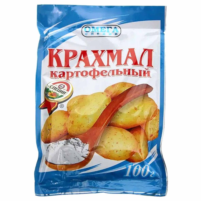 Крахмал Омега картофельный 100гр м/у