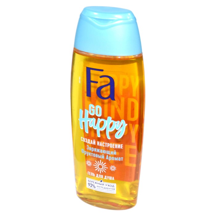 Гель для душа Fa Go Happy 250мл пэт