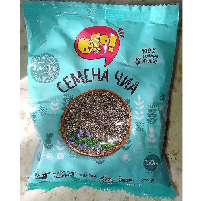 Семена чиа Ого! 150гр м/у