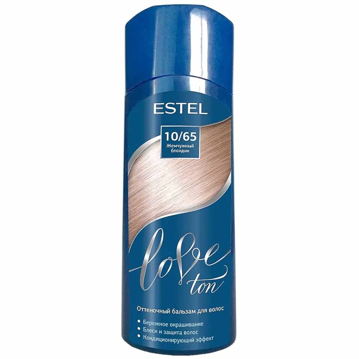 Бальзам оттеночный для волос Estel Love ton Жемчужный блондин 10/65 150мл пэт