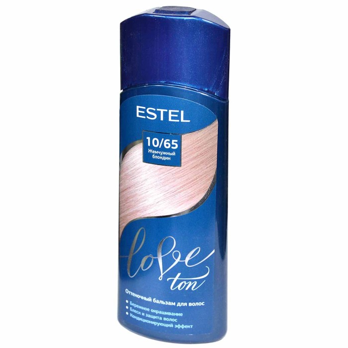 Бальзам оттеночный для волос Estel Love ton Жемчужный блондин 10/65 150мл пэт