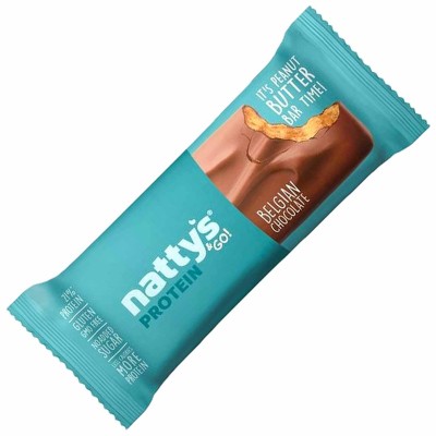 Батончик протеиновый Nattys Go с арахисовой пастой 45гр м/у