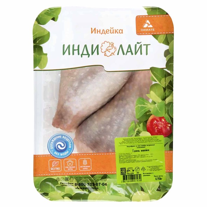 Голень индейки Индилайт подложка св/м