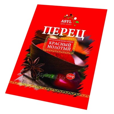 Перец красный Asyl молотый 15гр м/у