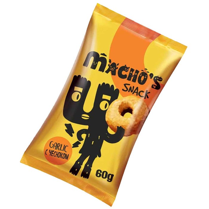 Тараллини Machos с чесноком 60гр м/у