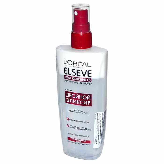 Эликсир для волос Loreal Elseve Полное восстановление 5 200мл пэт