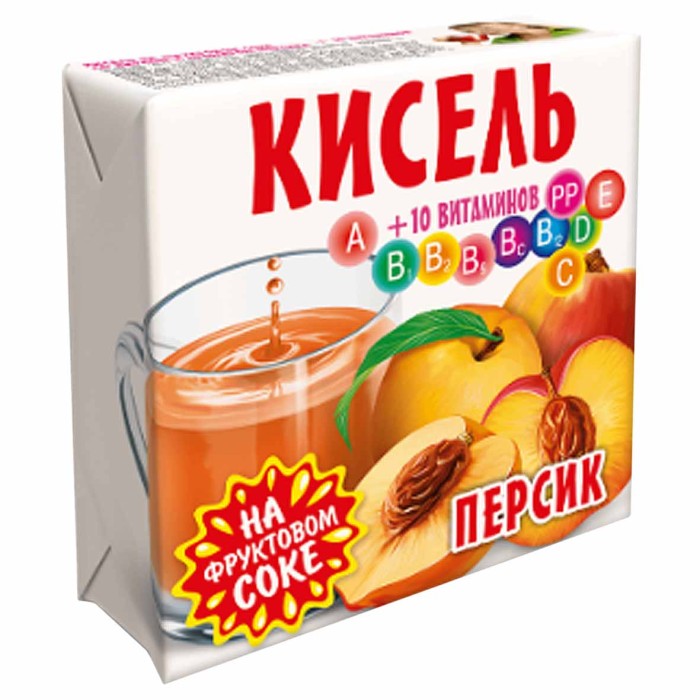 Кисель Трапеза персик 220гр брикет