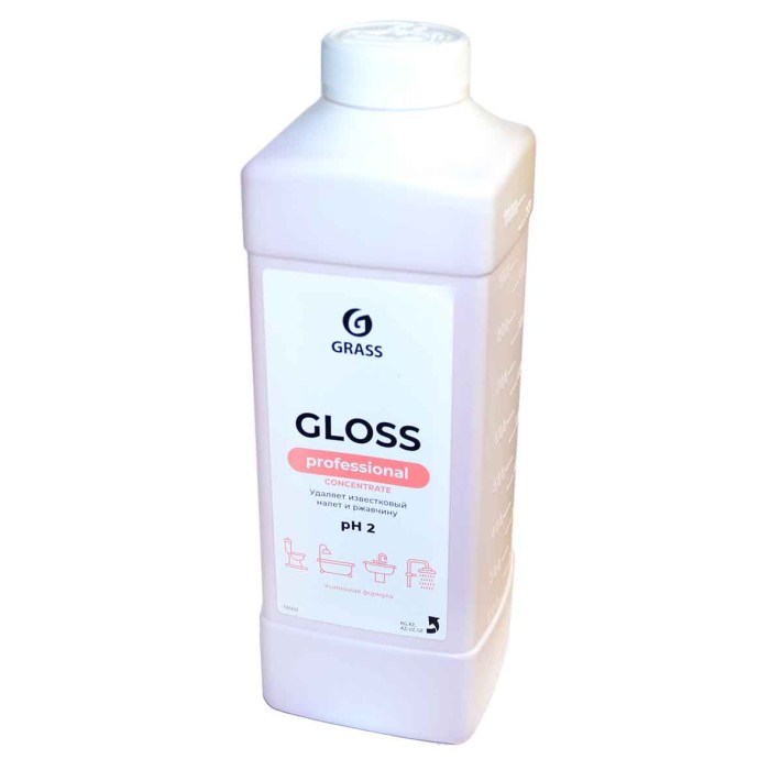 Гель для сантехники Gloss Concentrate концентрат 1л пэт