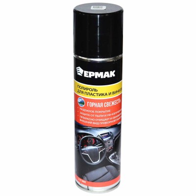 Полироль Ермак NG пластика горная свежесть 335мл ж/б арт727-103