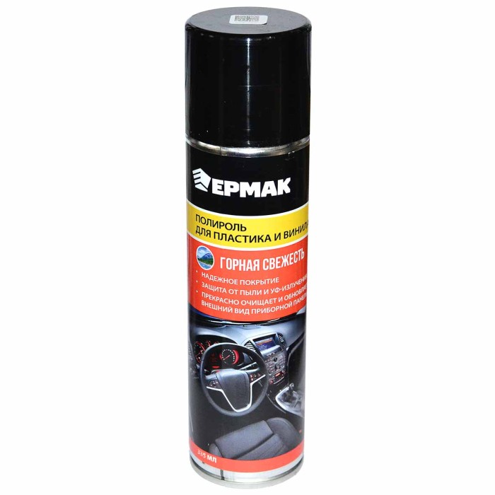 Полироль Ермак NG пластика горная свежесть 335мл ж/б арт727-103