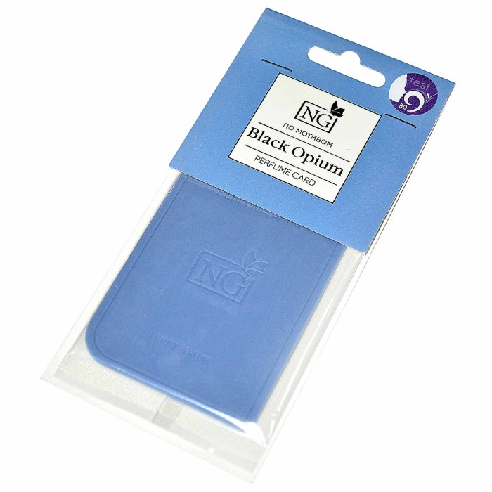 Ароматизатор для авто New Galaxy Perfume Card/l`Imperatrice/Black Opium/ Million/Tobacco Vanille арт