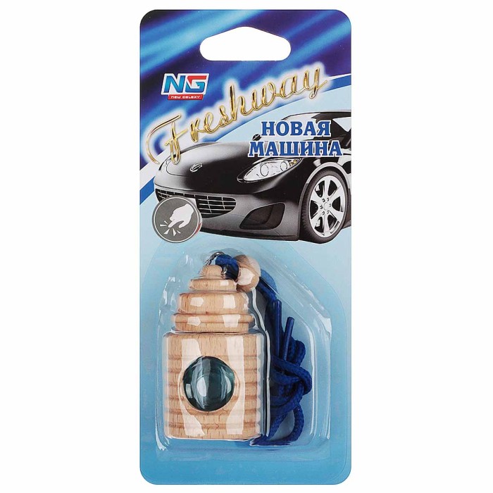 Ароматизатор New Galaxy Freshway подвесной  новая машина арт794-298