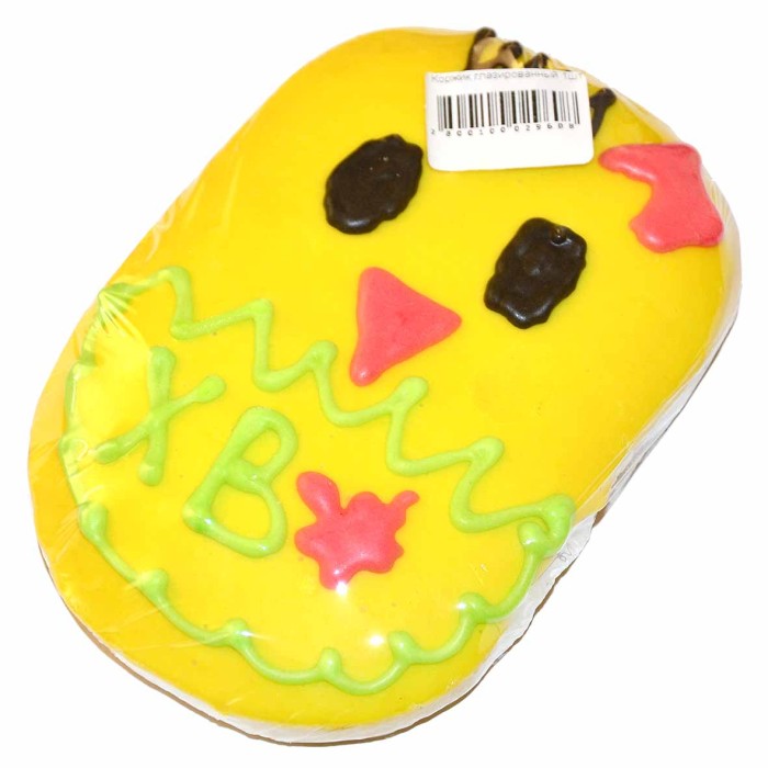 Коржик глазированный 1шт