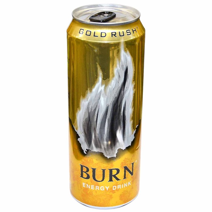 Напиток энергетический Burn Gold Rush 0.449л ж/б