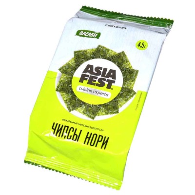 Чипсы нори Asia Fest Васаби 4,5гр м/у