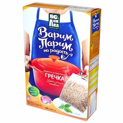 Крупа гречневая Воложка 5*80гр к/у