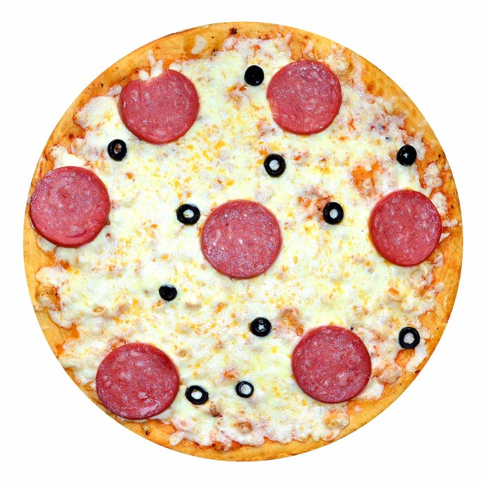 Пицца Римская с салями вес СП
