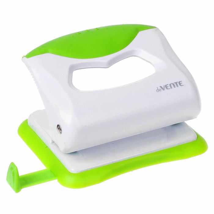 Дырокол Devente color пластик с линейкой на 20л арт4020805