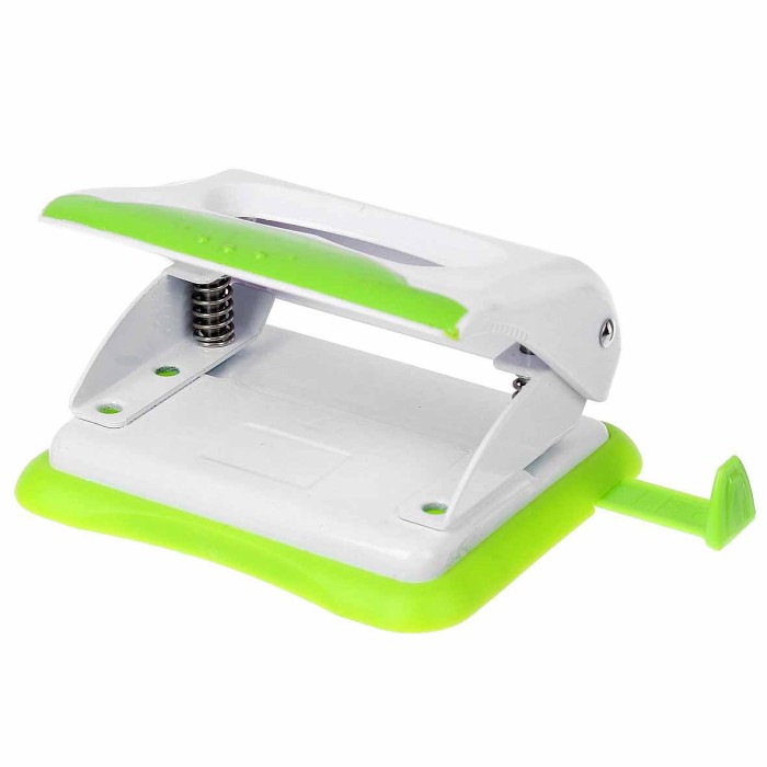 Дырокол Devente color пластик с линейкой на 20л арт4020805