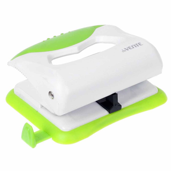 Дырокол Devente color пластик с линейкой на 20л арт4020805