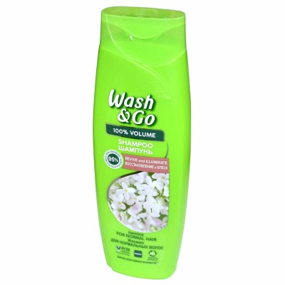 Шампунь для волос Wash&amp;Go с жасмином 360мл пэт