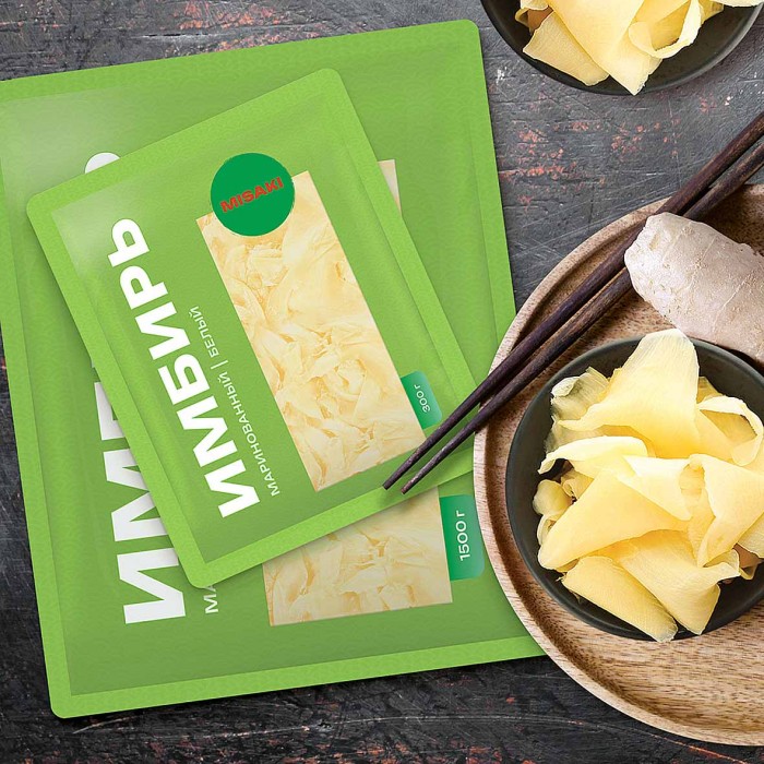 Имбирь Misaki белый маринованный 300гр м/у