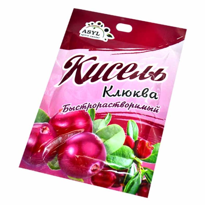 Кисель Asyl клюква 90гр м/у