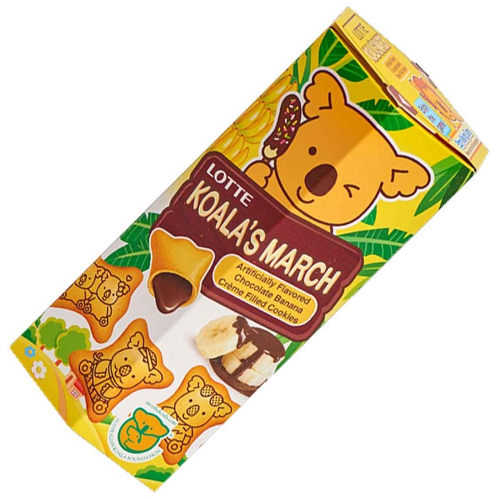 Печенье Рахат Koalas MarchChoko Banana 37гр к/у