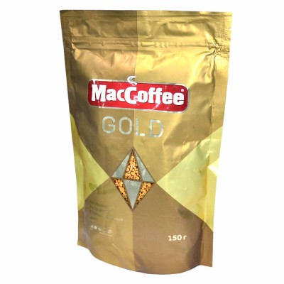 Кофе MacCoffee Gold Pouch сублим 150гр д/п