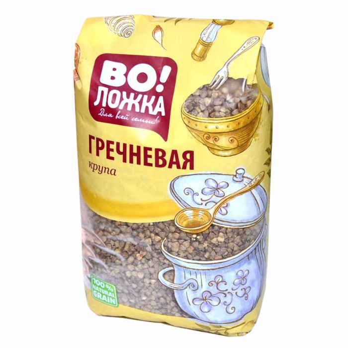 Крупа гречневая Воложка 800гр м/у