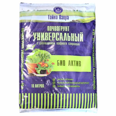 Почвогрунт Тайна Озера БИОАктив универсальный 10л м/у
