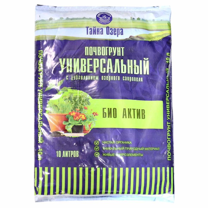 Почвогрунт Тайна Озера БИОАктив универсальный 10л м/у