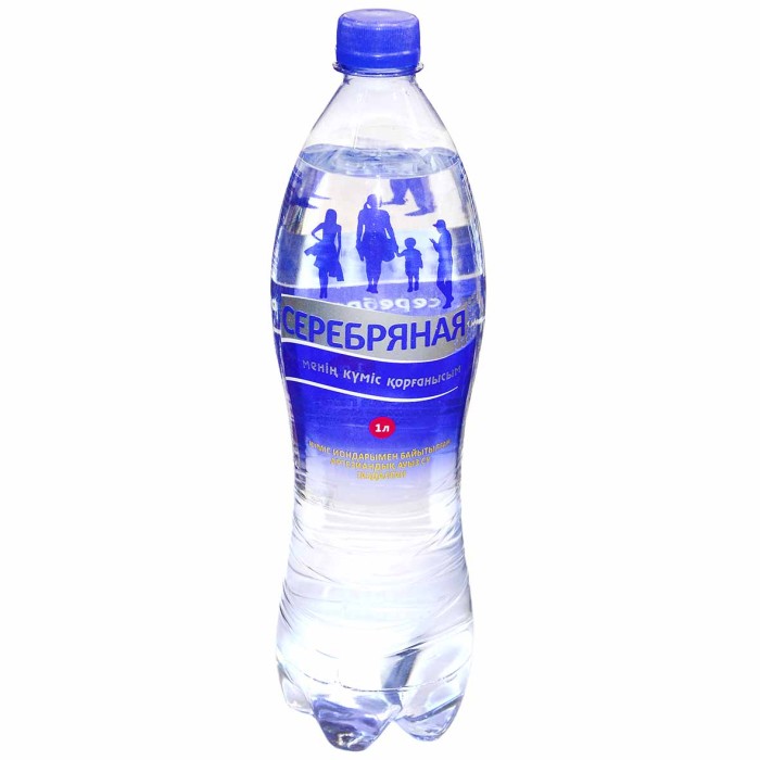 Вода Серебряная газ 1л пэт